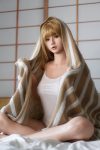 158cm (5.18ft) D-Cup Full Silicone Sex Doll Hannah, ROS Head T26